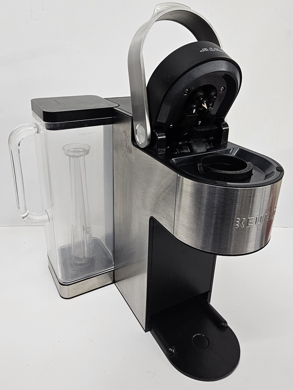 Keurig K-Supreme Plus K920 Stainless Steel Coffee Maker, TESTED & WORKS No Tray